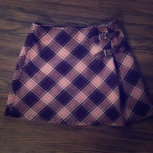 Plaid skirt
